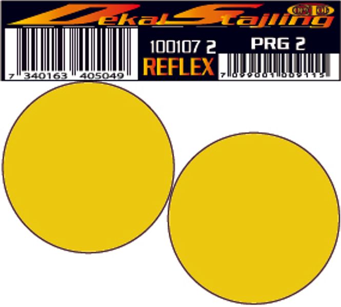 Huvudbild Rund reflex gul